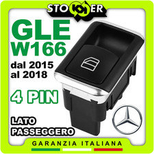 Pulsante Alzacristallo Interruttore Vetro per Passeggero MERCEDES GLE W166 4PIN