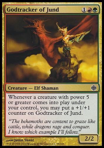Mtg godtracker jund - 4x, of