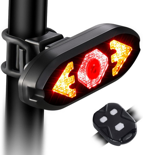 Fanale posteriore bici con