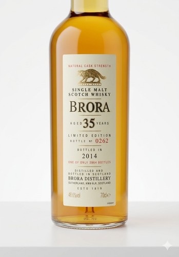 Whisky brora años - whisky,