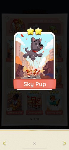 Adesivo sky pup monoply - sky, go