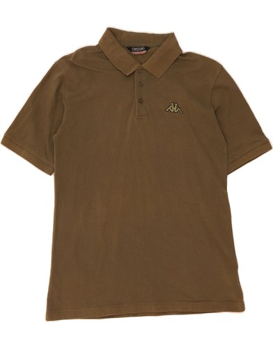 Polo uomo kappa cotone kaki - uomo,