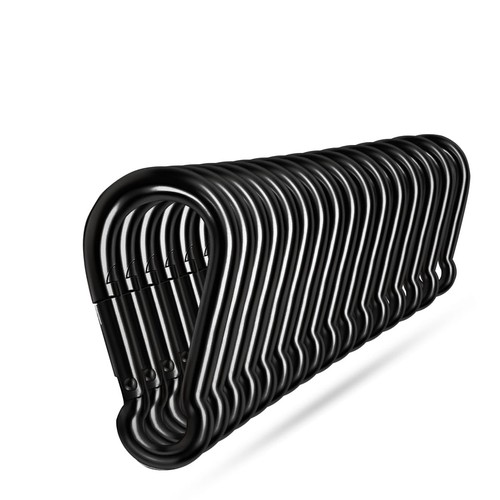 Moschettone nero clip gancio - clip,,