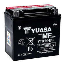 BATTERIA YUASA YTX14-BS AGM 12