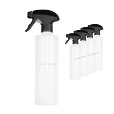 5 x 500 ml bottiglia di plastica sbrinata HDPE con trigger spray dettagli pulizia auto