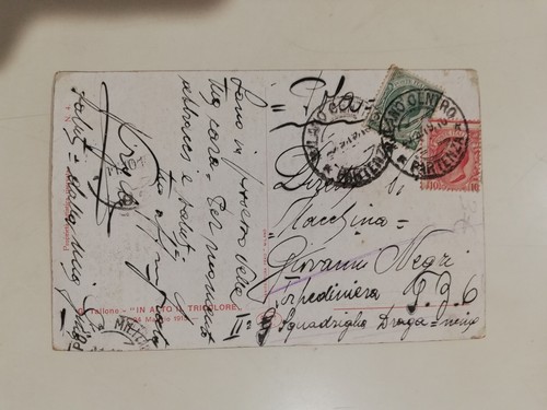 Cartolina militare 1915 - cartolina,