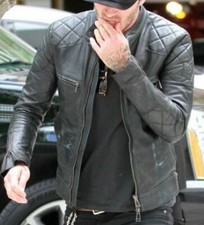 Giacca uomo nera biker