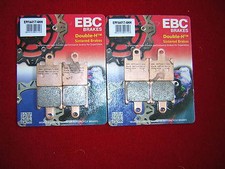 Kawasaki ZX6R 07-11 Set completo EBC EPFA417/4HH, pastiglie freno anteriori. Race Comp. Nuovo