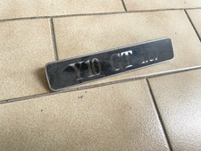 AUTOBIANCHI Y10 GT I.E. LOGO ORIGINALE Lancia EMBLEMA FREGIO STEMMA SCRITTA