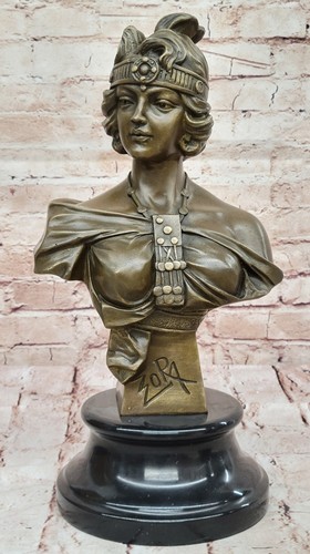 Francese bronzo medio busto - francese,