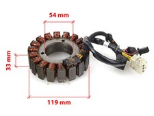 Statore alternatore SUZUKI V corrente 1000 2014 2018 generatore statore ID83420