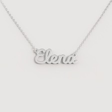 Collana NOME donna acciaio
