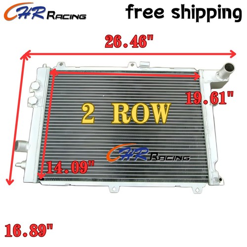 Aluminum radiator for - for, vauxhall