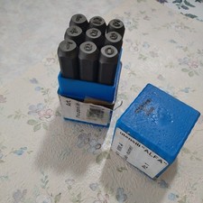 Set Punzoni 9PZ numeri Number