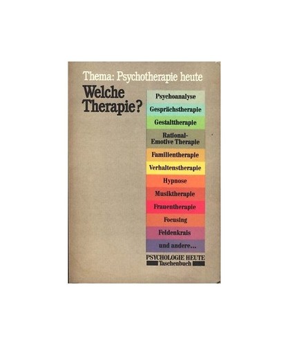 Welche therapie thema - therapie?:,