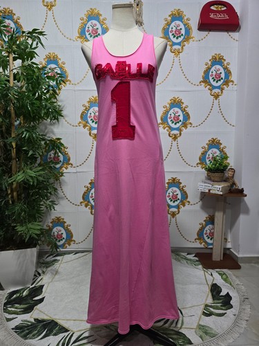 Abito lungo fucsia - , gaelle