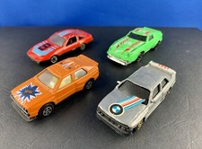 SUMMER Lot of 4 Made in CHINA Datsun 260Z BMW 325i Audi A4 Red sport car