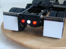 Traversa con luci posteriori per Tamiya King Hauler + Globe Liner scala 1/14 RC