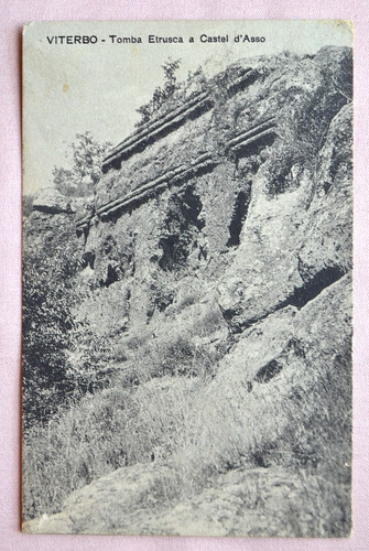 Tomba etrusca castel - tomba, d'asso