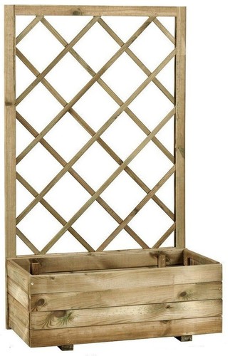 Fioriera legno pino con - in, di
