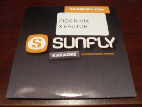 Sunfly karaoke disc pick mix - karaoke, n