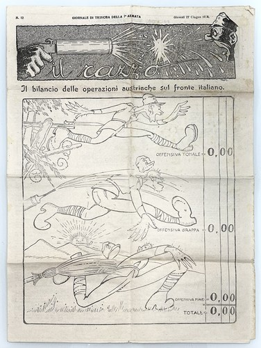 Razzo giornale di - -, trincea