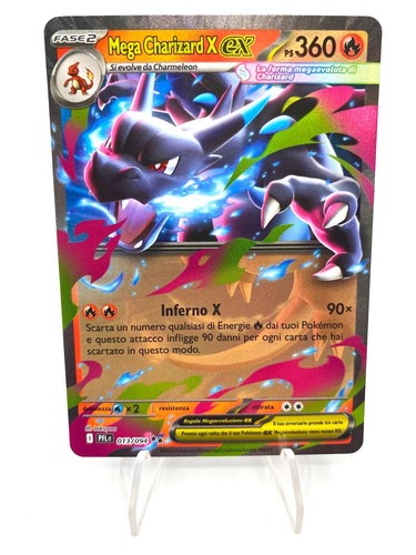 Carta pokemon mega charizard - mega,