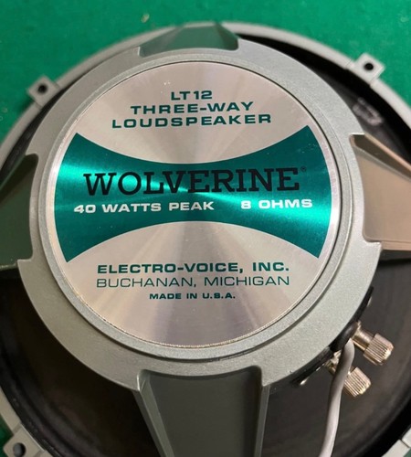 Electro voice woofer - voice, wolverine