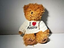 orsacchiotto souvenir i love austria colore maglia bianco cuore peluche