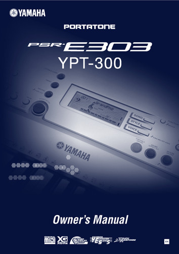 Yamaha psr e303 ypt 300 - yamaha, ypt-300
