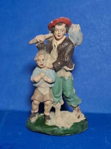 Statuina presepe vintage - statuina, in