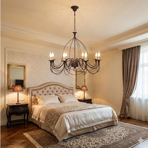 Lampadario sospensione shabby