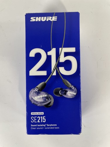 Open box shure se215 monitor - box,