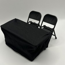 WWE Breakable Table & 2 Chairs Wrestling Figure Accessori Mattel Bundle WWF