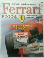 Ferrari Formula 1 F2004 De Agostini Kyosho a Scoppio Ricambio N°34 04034 Nuovo 