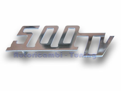 Scritta 500tv giannini - giannini, per