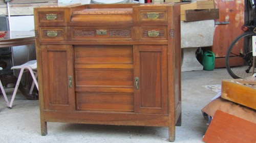 R751 comò cassettone noce - comò,