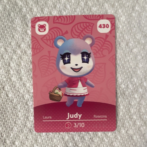 Autentica carta amiibo judy - autentica,