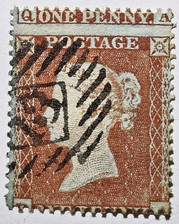 Francobolli Gran Bretagna 1855