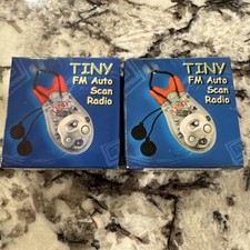 Retro Tiny FM Auto Scan Radio