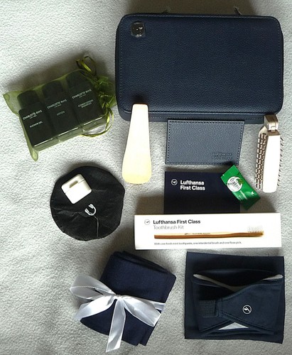 Lufthansa first class - first, amenity