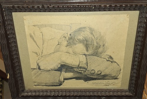 Disegno antico eseguito - antico,