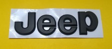 SCRITTA JEEP stemma anteriore posteriore renegade compass cherockee nero OPACO