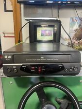 VIDEOREGISTRATORE VHS LH AS110P CASSETTE VINTAGE FUNZIONA NO TELECOMANDO