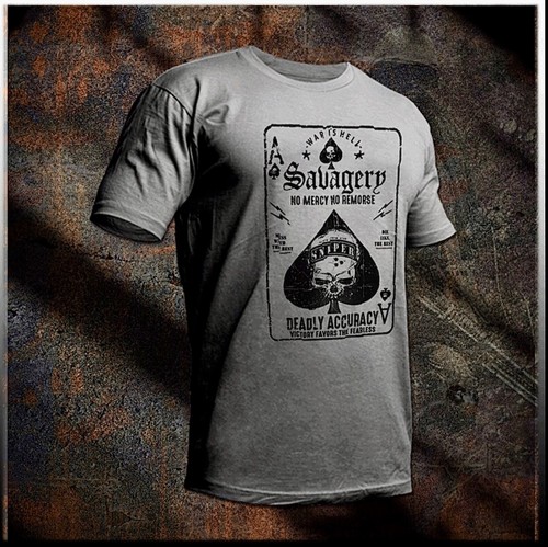 Sniper shirt military - military, sharp