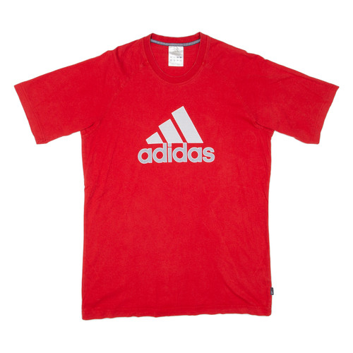 Adidas uomo shirt rosso m - t-shirt,
