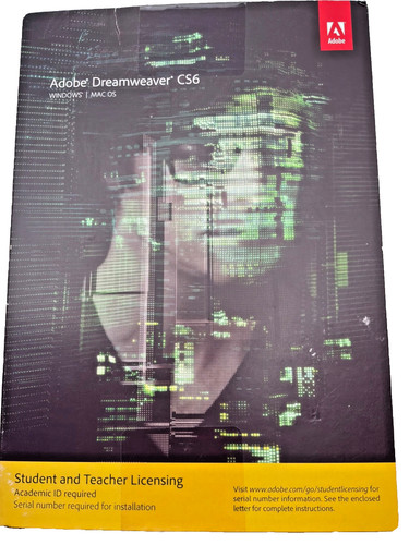 Adobe dreamweaver cs6 - adobe,