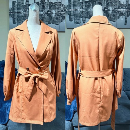 Trench cappotto marrone