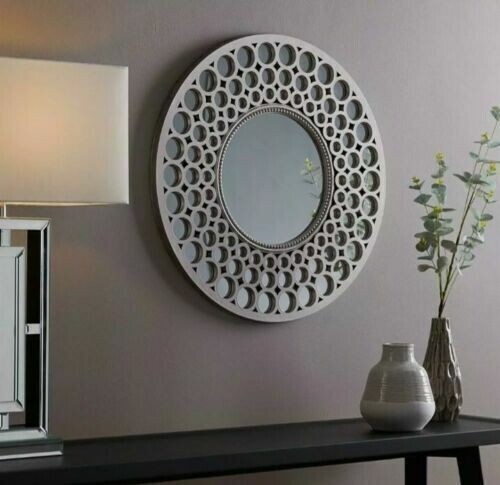 New silver circle droplet - new,
