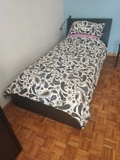 Letto IKEA singolo con contenitore, materasso incluso